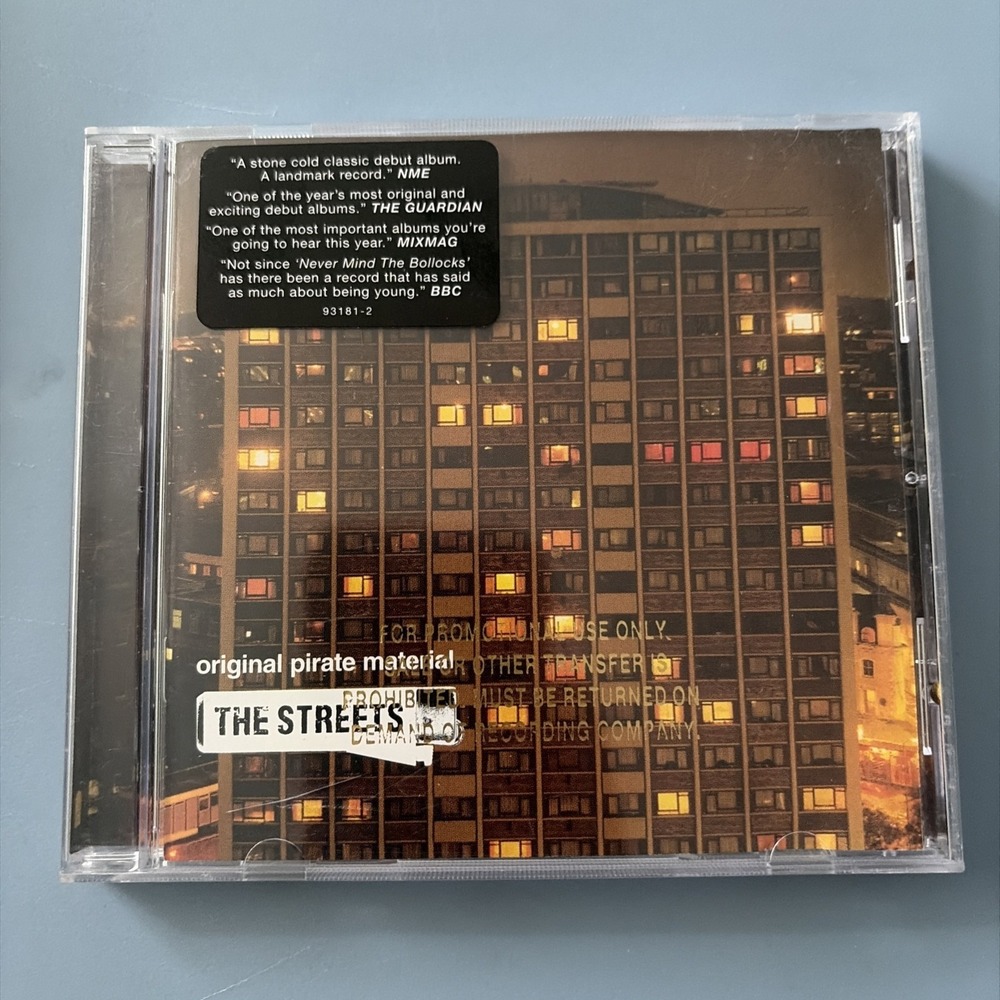 The Streets Original Pirate Material CD 2002 Promo Studio Album
